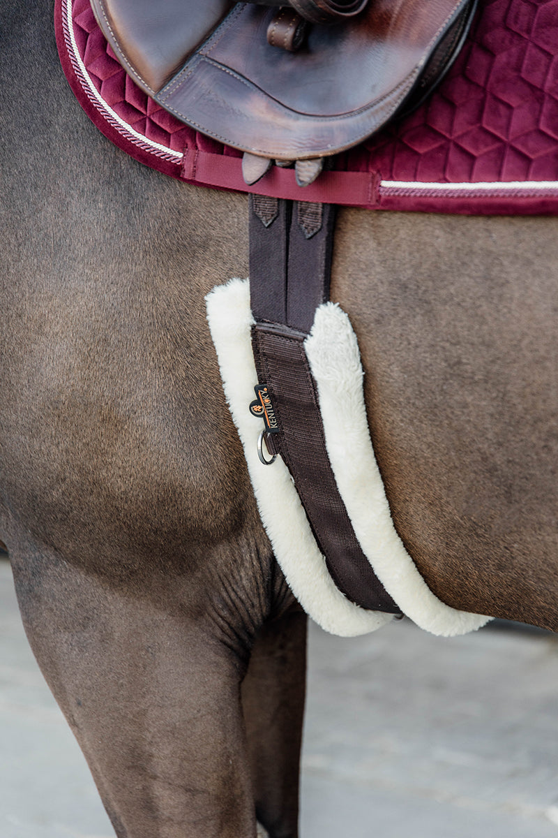 Kentucky Horsewear Sheepskin Girth Brown