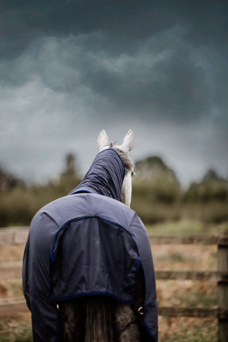 Kentucky Horsewear All Weather Hurricane Turnout Rug 150g Navy