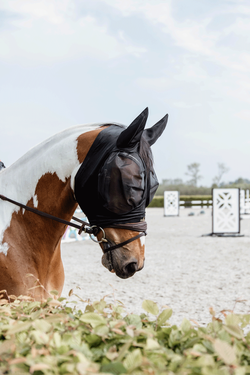 Kentucky Horsewear Fly Mask Slim Fit Black