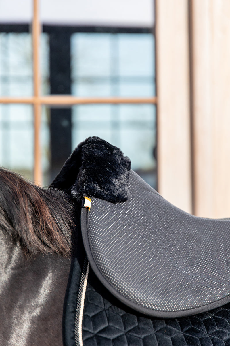 Kentucky Horsewear Sheepskin Half Pad Anatomic Absorb Black