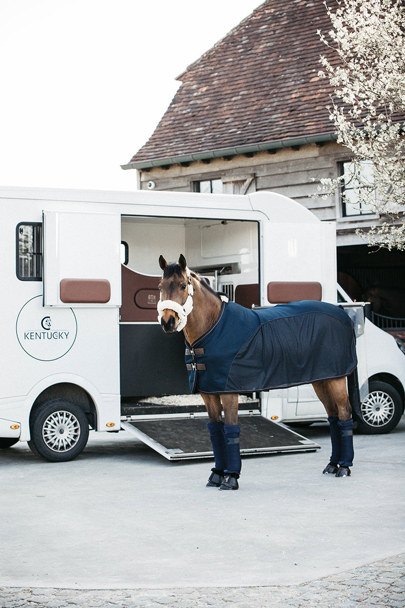 Kentucky Horsewear Mesh Combo Cooler Sheet Navy