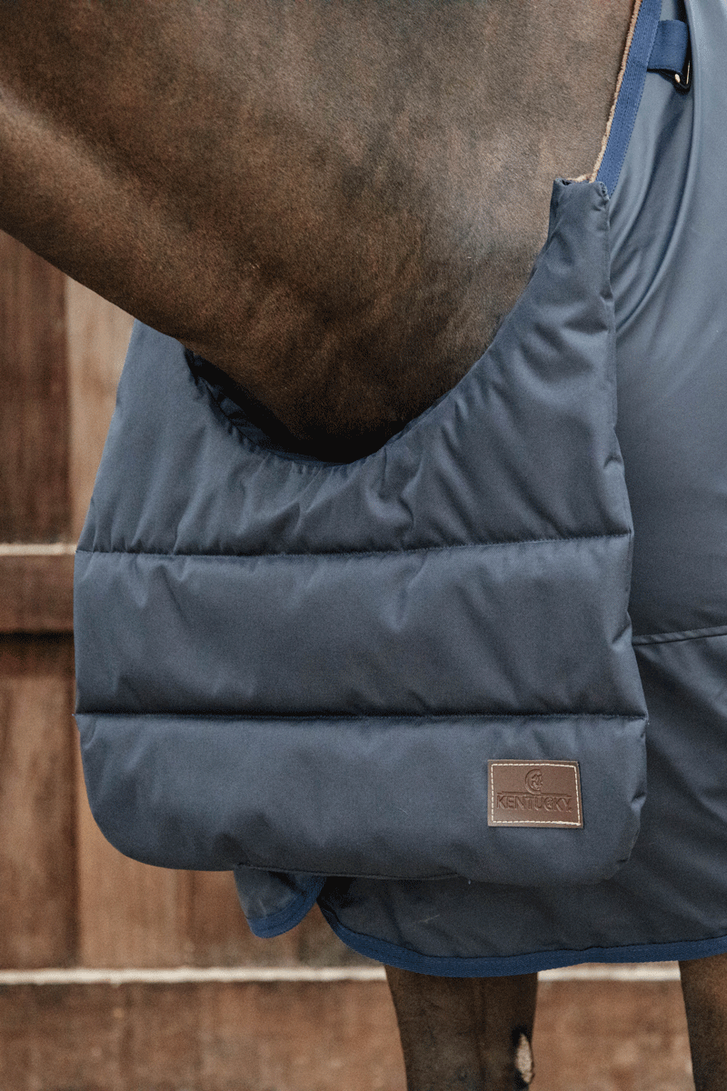 Kentucky Horsewear Horse Bib Waterproof Navy