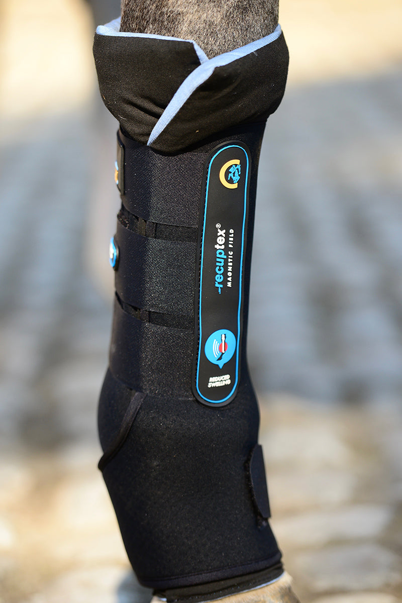 Kentucky Horsewear Magnetic Stable Boots Recuptex Black