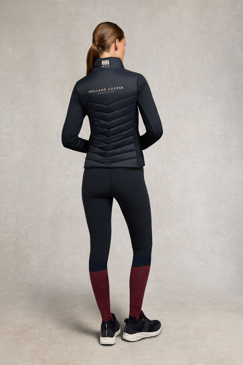 Holland Cooper Hybrid Equestrian Jacket Ink Navy