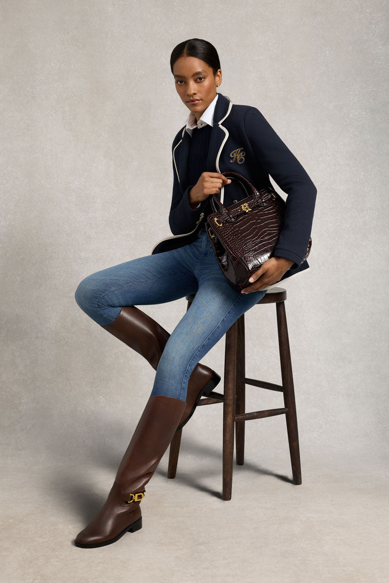 Holland Cooper Contour Skinny Jean Aged Indigo