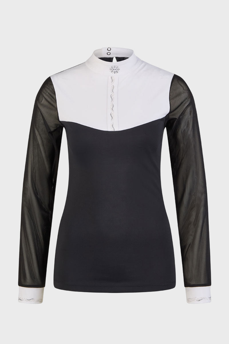 Pikeur Long Sleeve Show Shirt Black