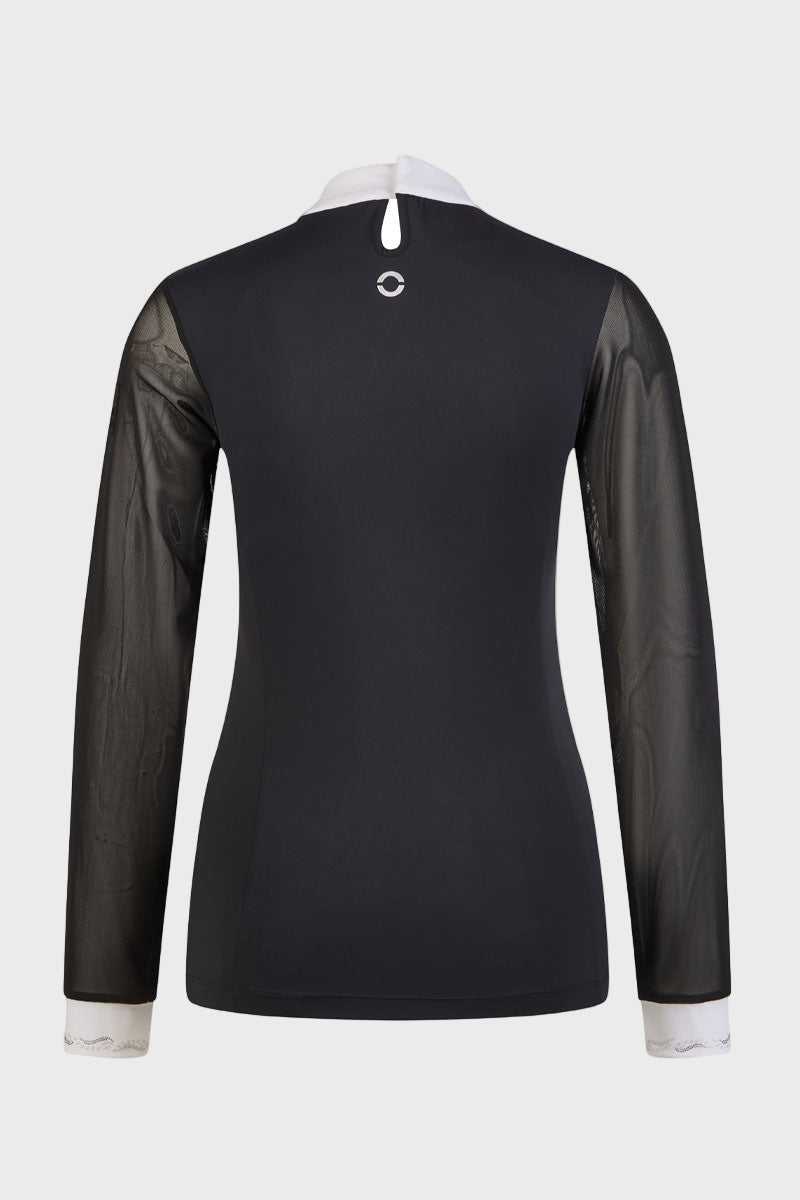 Pikeur Long Sleeve Show Shirt Black