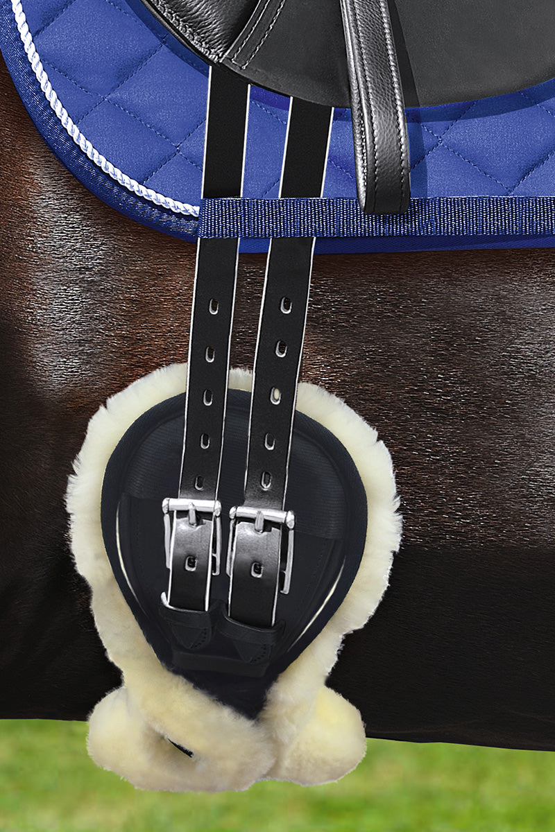 Passier Lambskin Saddle Girth Cover for PassierBlu Wave Natural