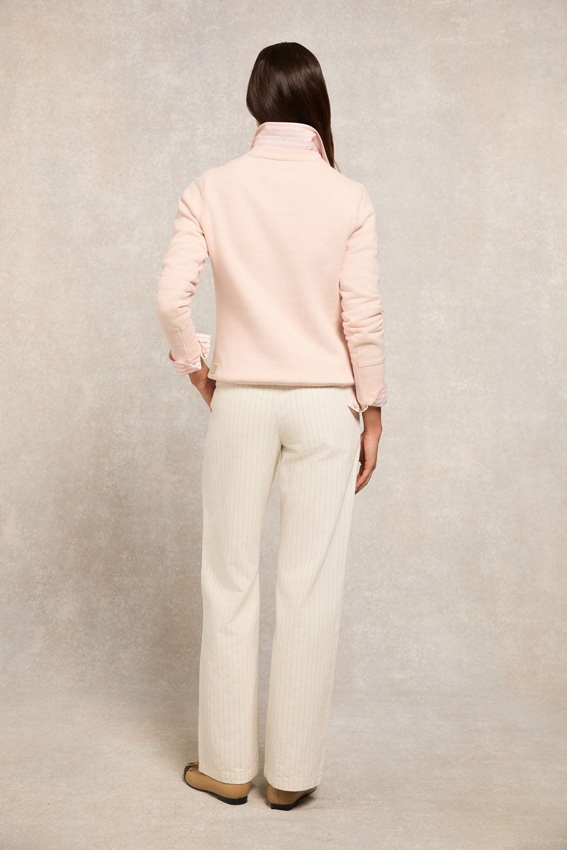 Holland Cooper Sporting Heritage Crew Pale Pink