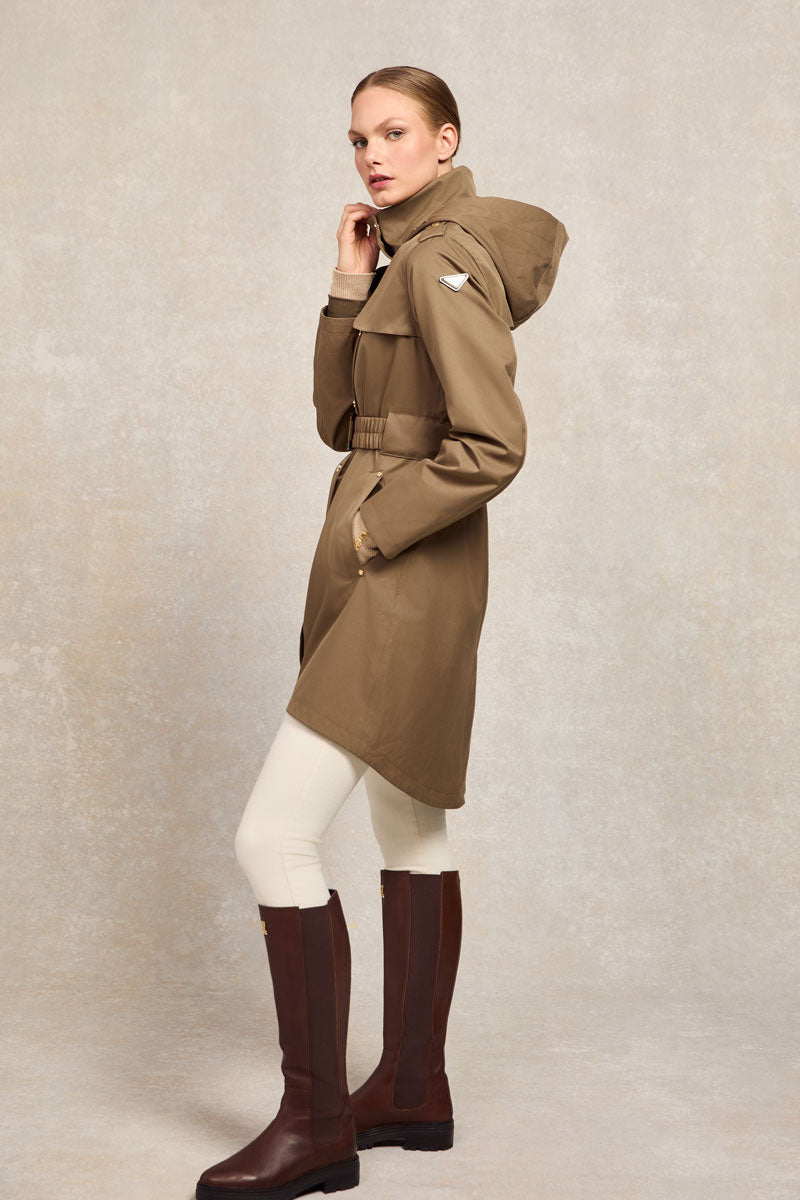 Holland Cooper Rosedale Waterproof Parka Mink