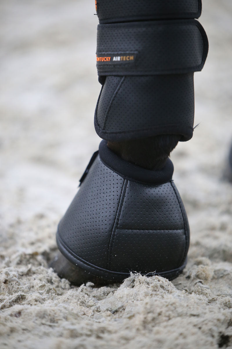 Kentucky Horsewear Air Tech Over Reach Boot Black