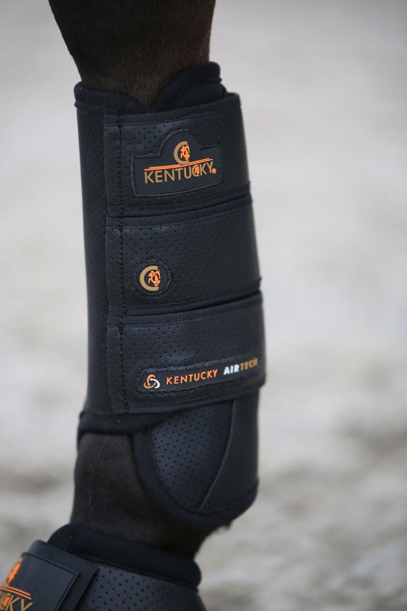 Kentucky Horsewear Air Tech Eventing Boot Front Black