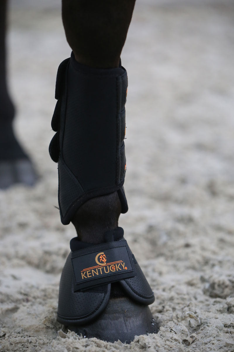 Kentucky Horsewear Air Tech Over Reach Boot Black