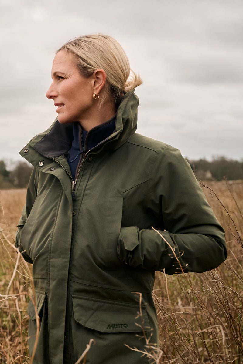 Musto Burnham Waterproof Jacket Deep Green 