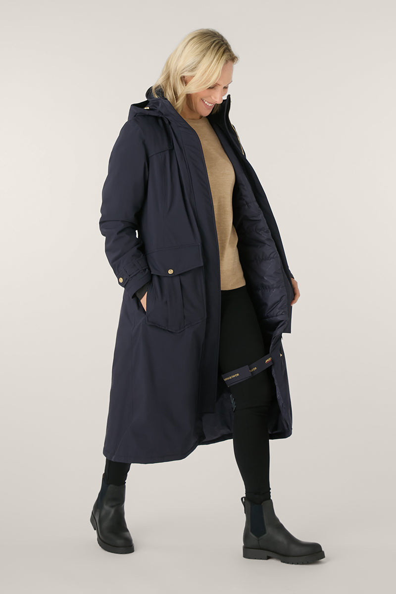 Musto x Fairfax & Favor Odyssey Waterproof Coat Deep Well