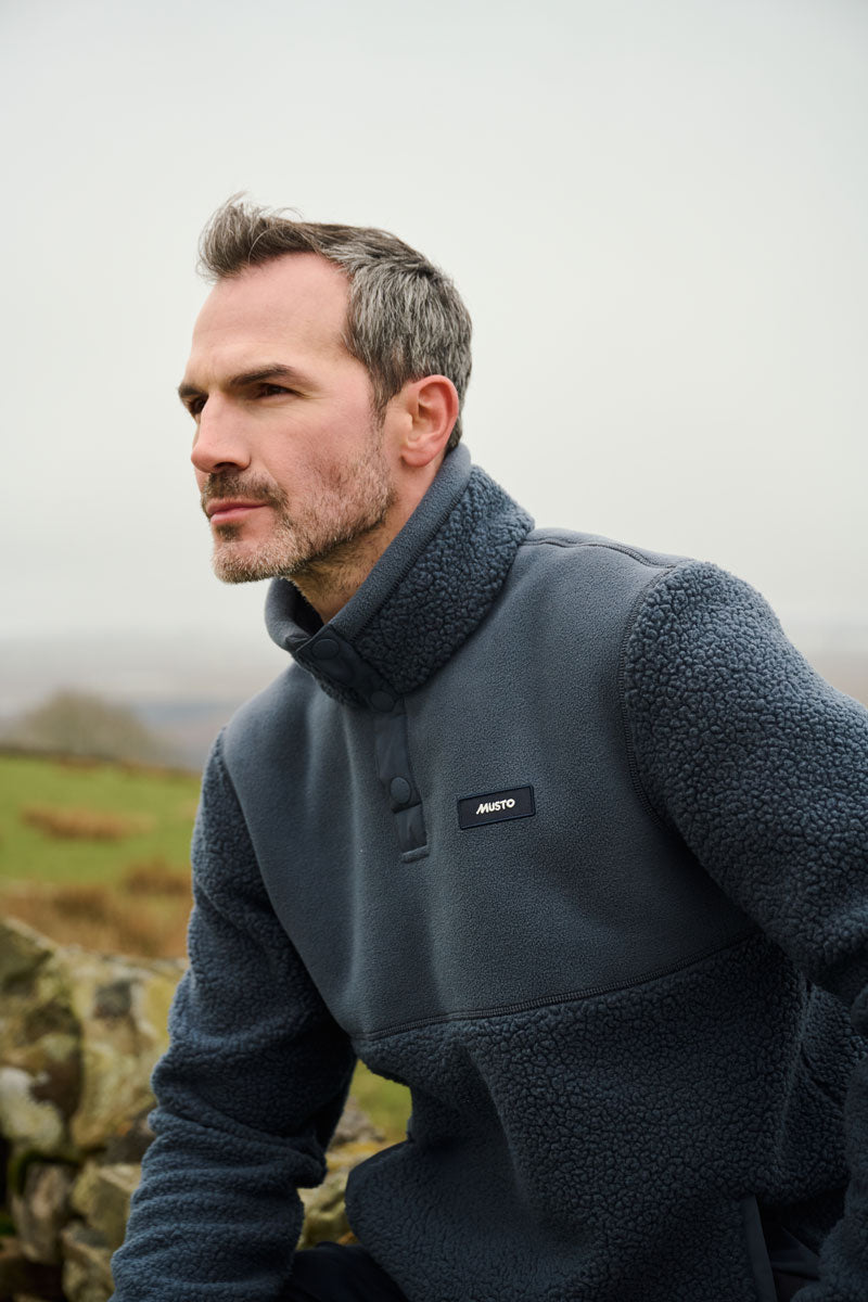 Musto Men's Cove Deep Pile Fleece Alpine Fros 