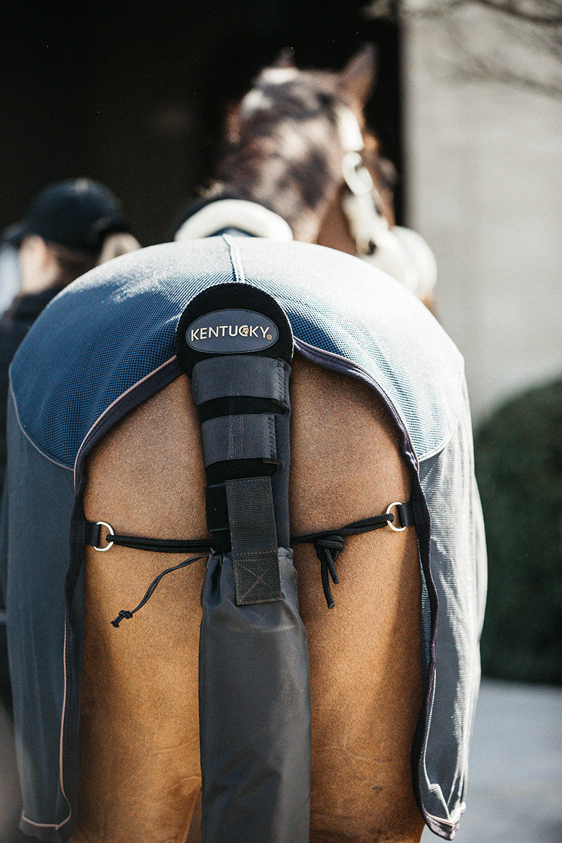 Kentucky Horsewear Tailguard & Bag Navy