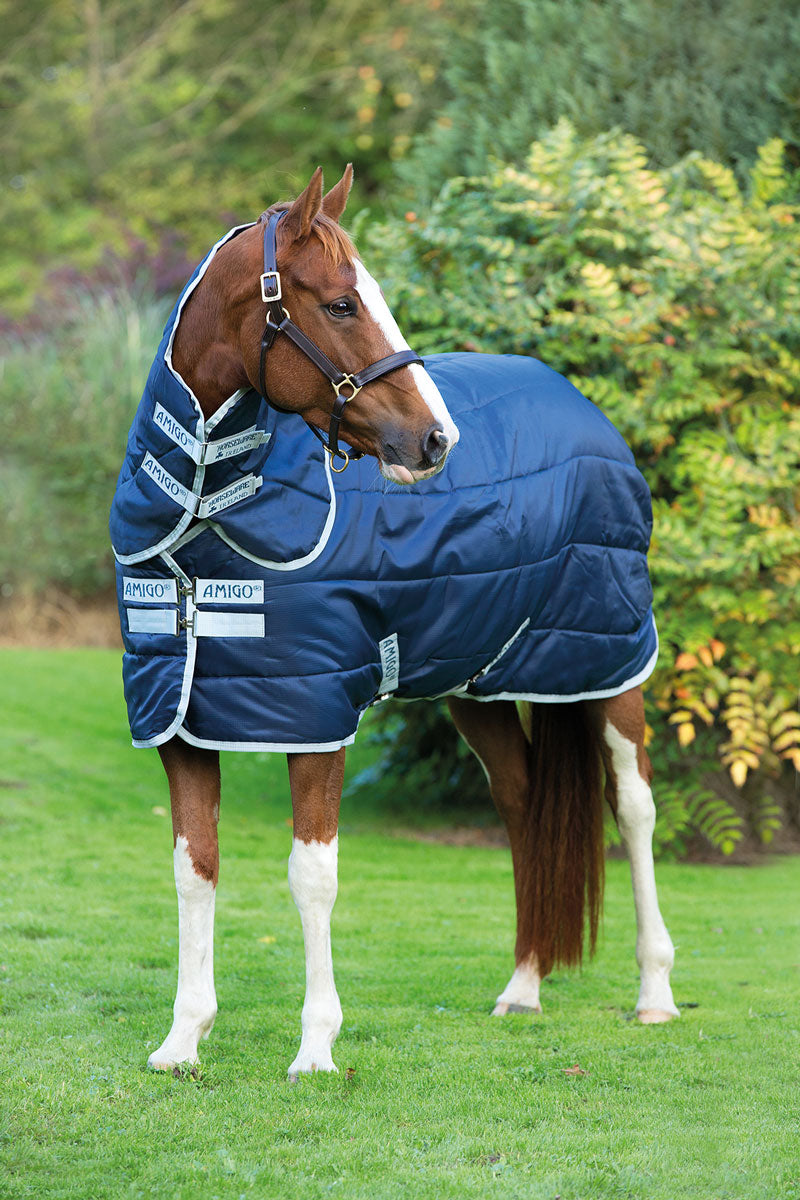 Amigo Insulator Plus Stable Rug 200g Navy/Silver
