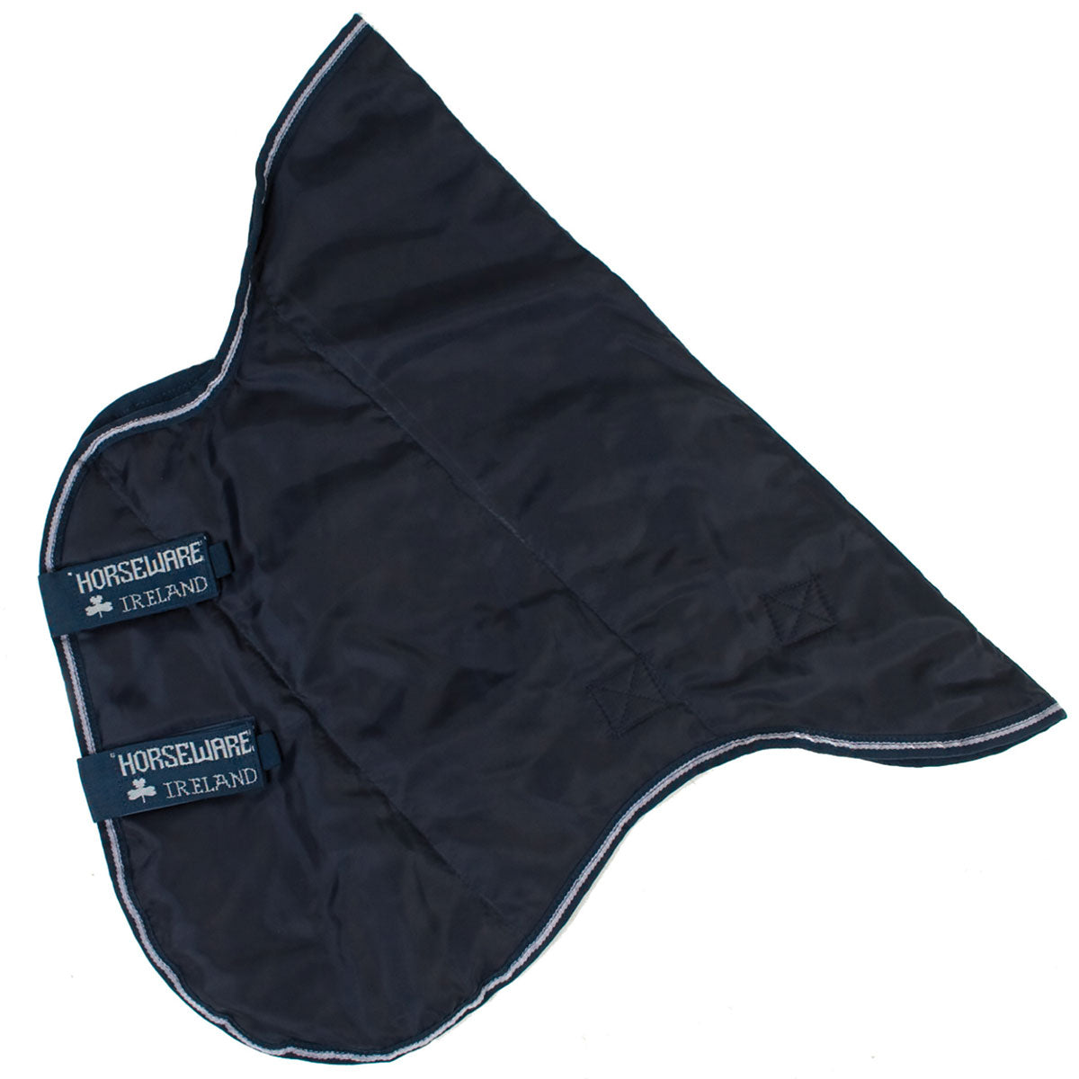 Amigo Insulator Stable Hood 150g Navy/Navy & White 