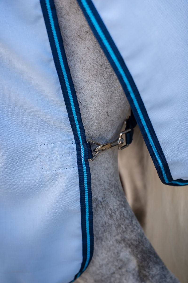 Amigo Ripstop Hoody Azure Blue/Navy & Electric Blue