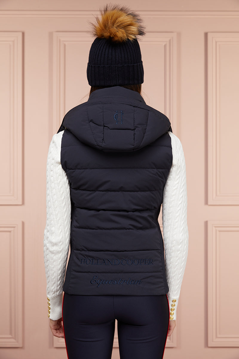 Holland Cooper Team HC Gilet Ink Navy