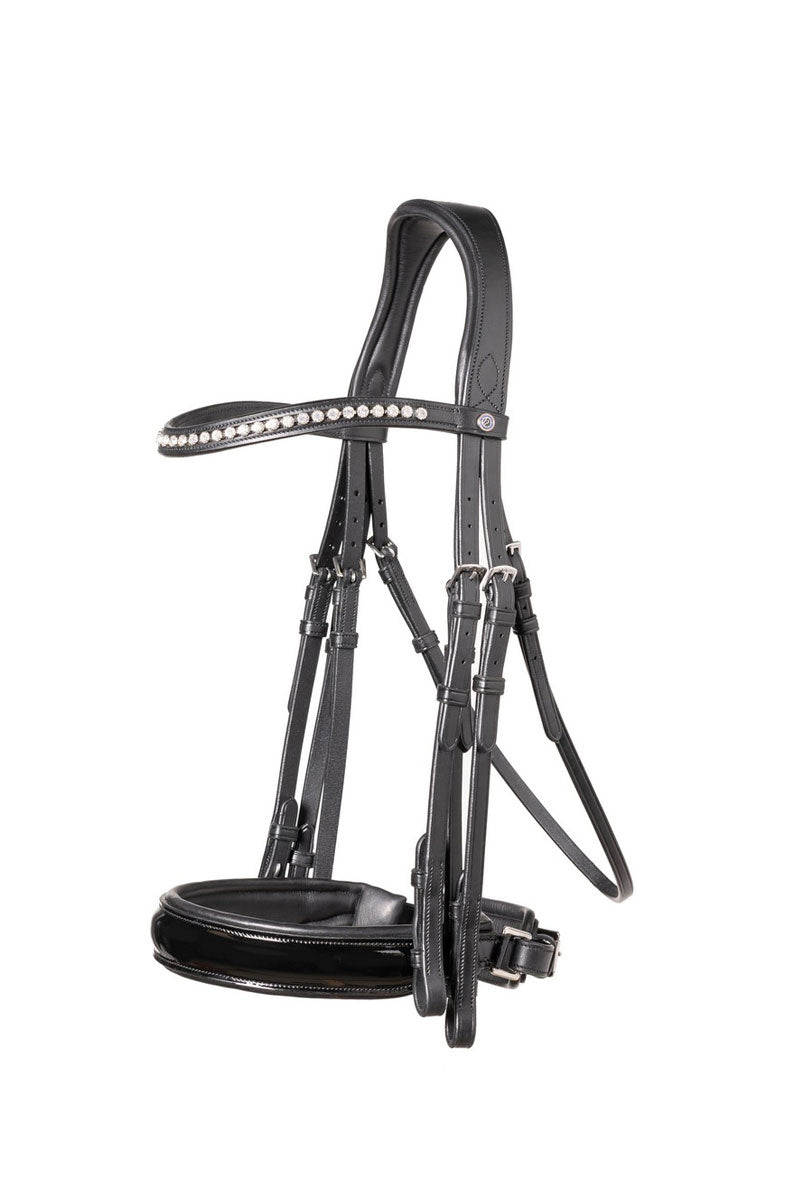 Trust Aachen Double Bridle Black/Black