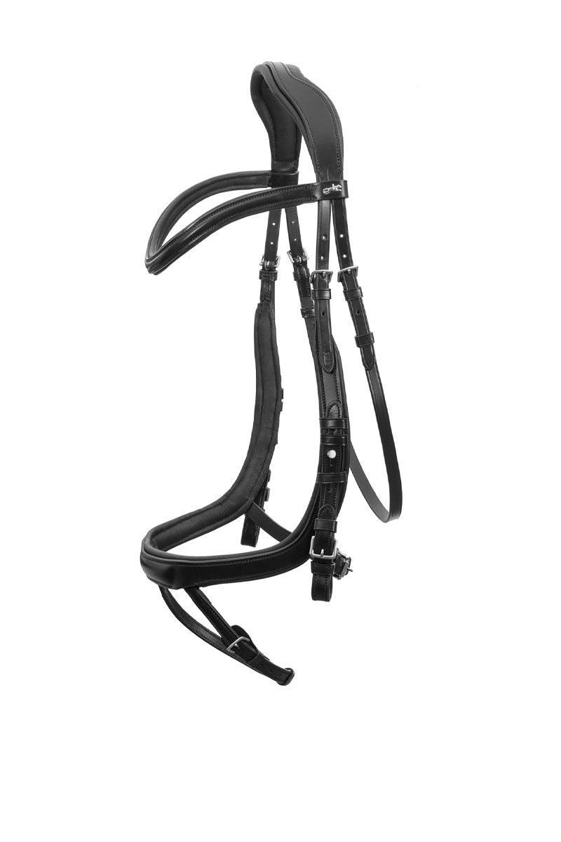 Schockemohle Equitus Alpha Bridle Black/Silver