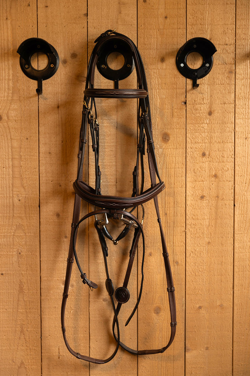 Trust Amsterdam Bridle Brown/Silver