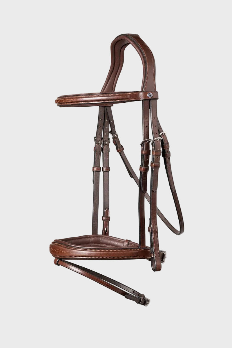 Trust Amsterdam Bridle Brown/Silver