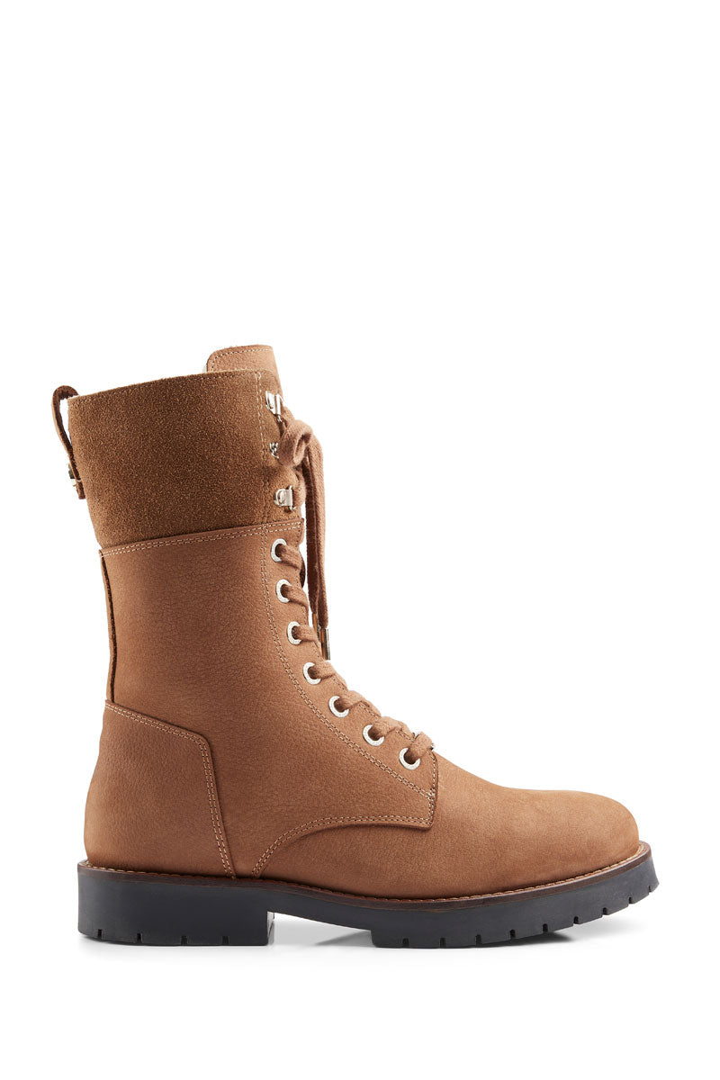 Fairfax & Favor Anglesey Combat Boot Cognac
