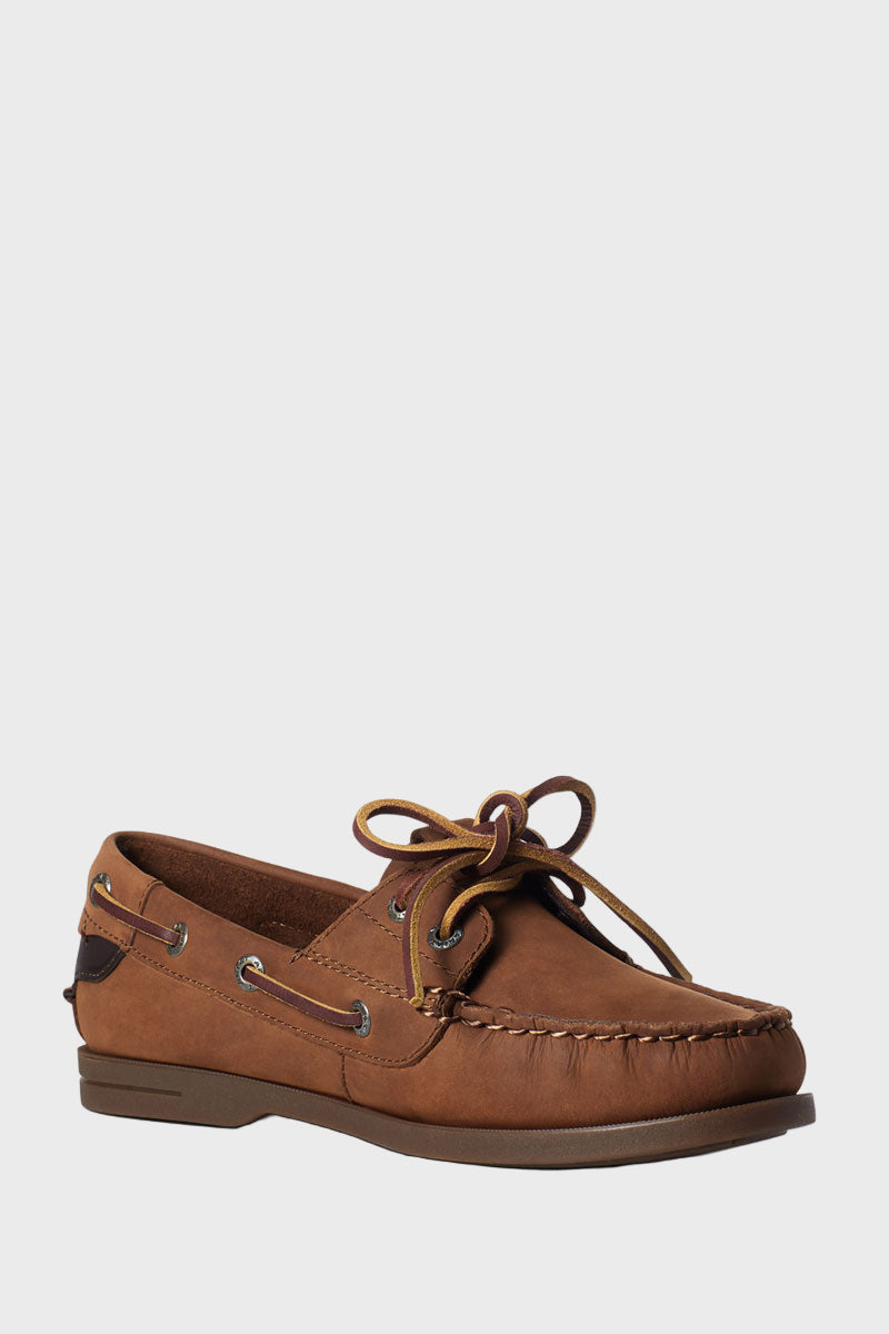 Ariat Antigua Boat Shoe Walnut