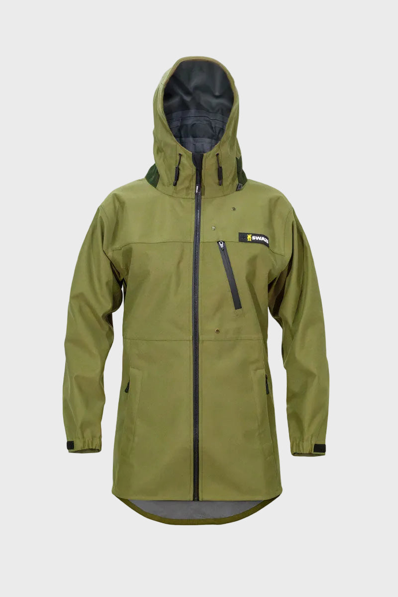Swazi Artemis Waterproof Jacket Tussock Green 