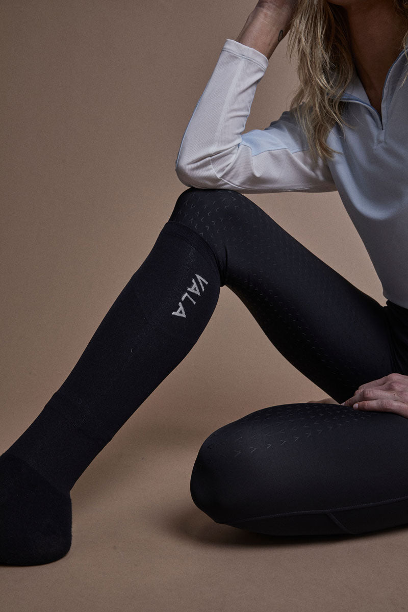 VALA Stride Socks Black