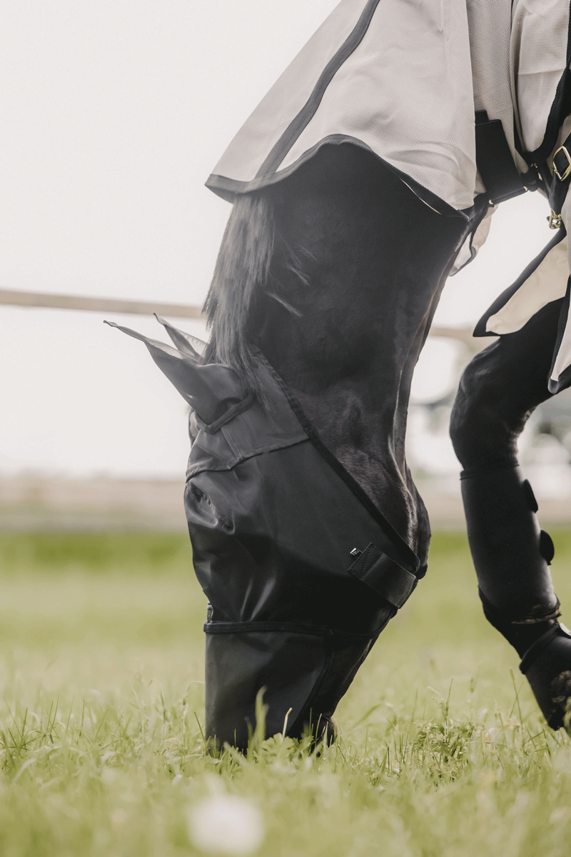 Kentucky Fly Mask Classic with Ears & Nose Black