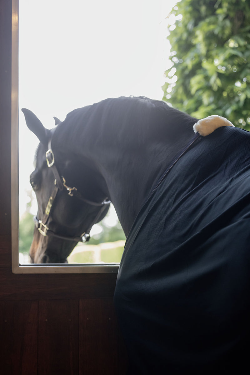 Kentucky Horsewear Mesh Fly Sheet Navy