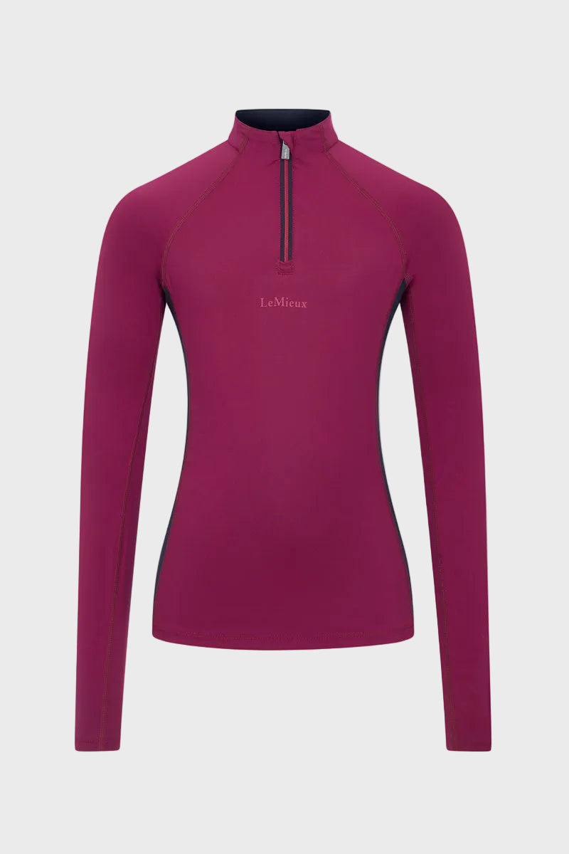 LeMieux Young Rider Classique Base Layer Blackberry