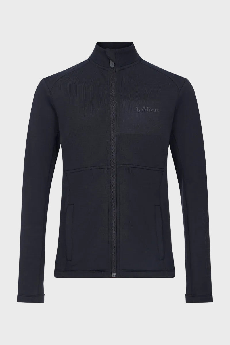 LeMieux Young Rider Bethany Fleece Zip Through Black 