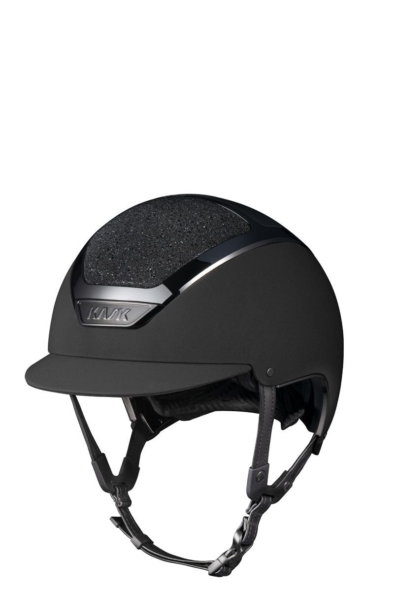 KASK Dogma Chrome II - Crystals Carpet Black/Silver Frame with Black Crystals