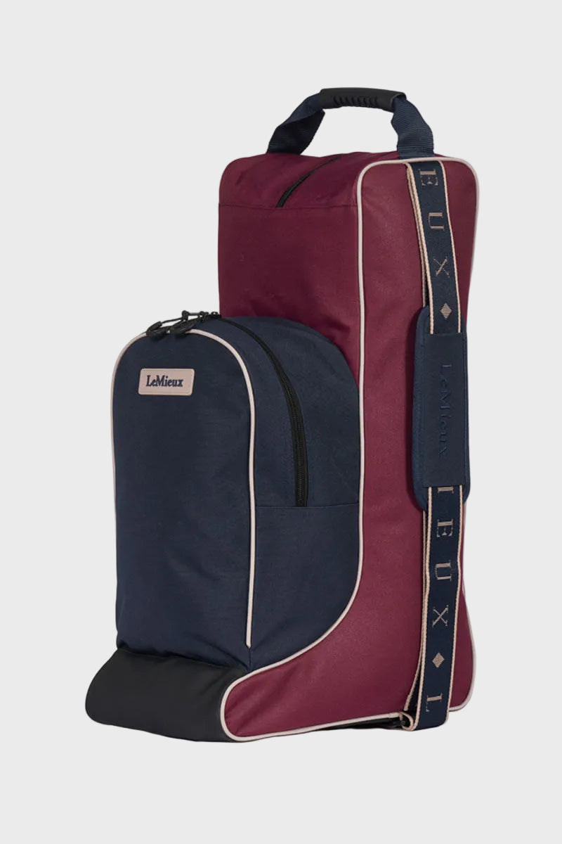 LeMieux Boot & Hat Bag Blackberry 