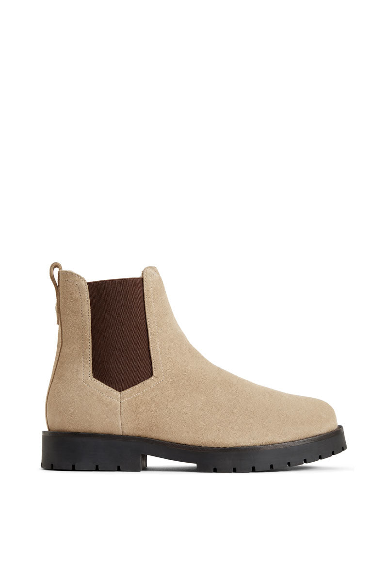 Fairfax & Favor Sheepskin Boudica Boot Caramel Suede