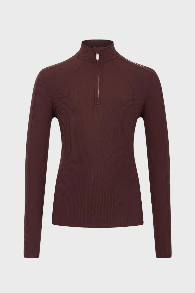 LeMieux Young Rider Raye Ribber Base Layer Bramble 
