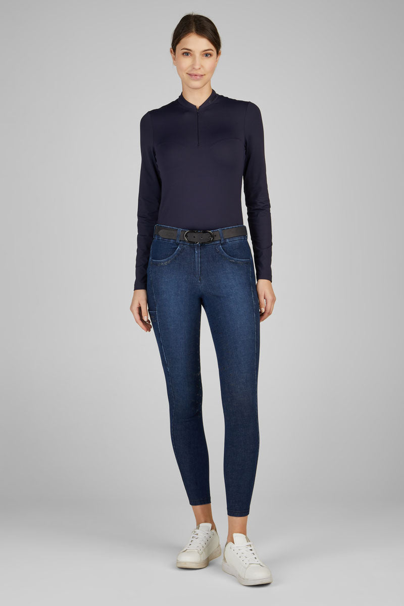 Pikeur Brinja SD Denim Breeches Denim Blue