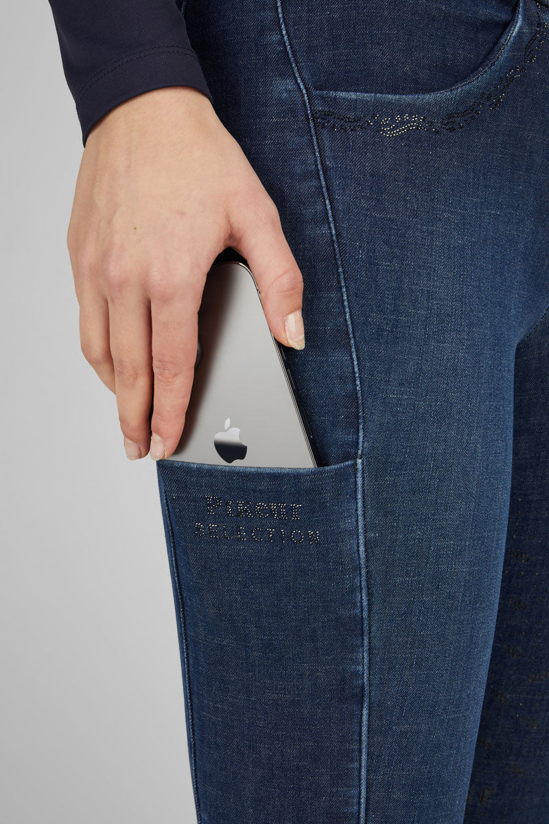 Pikeur Brinja SD Denim Breeches Denim Blue