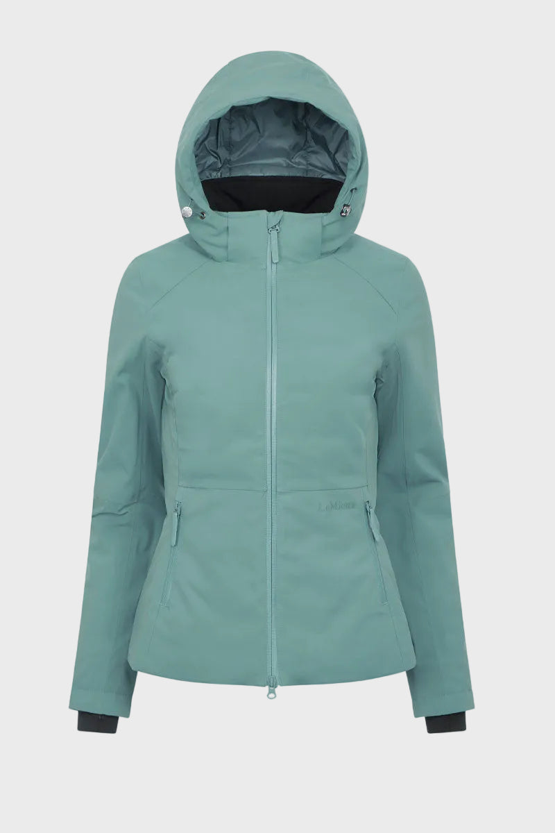 LeMieux Brooke 3 in 1 Waterproof Hybrid Jacket Aloe 