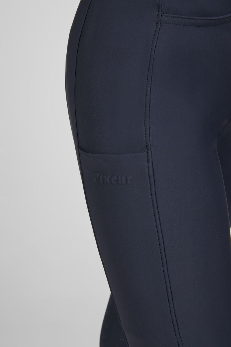 Pikeur Junior Brooklyn SD Knee Grip Breeches Night Blue