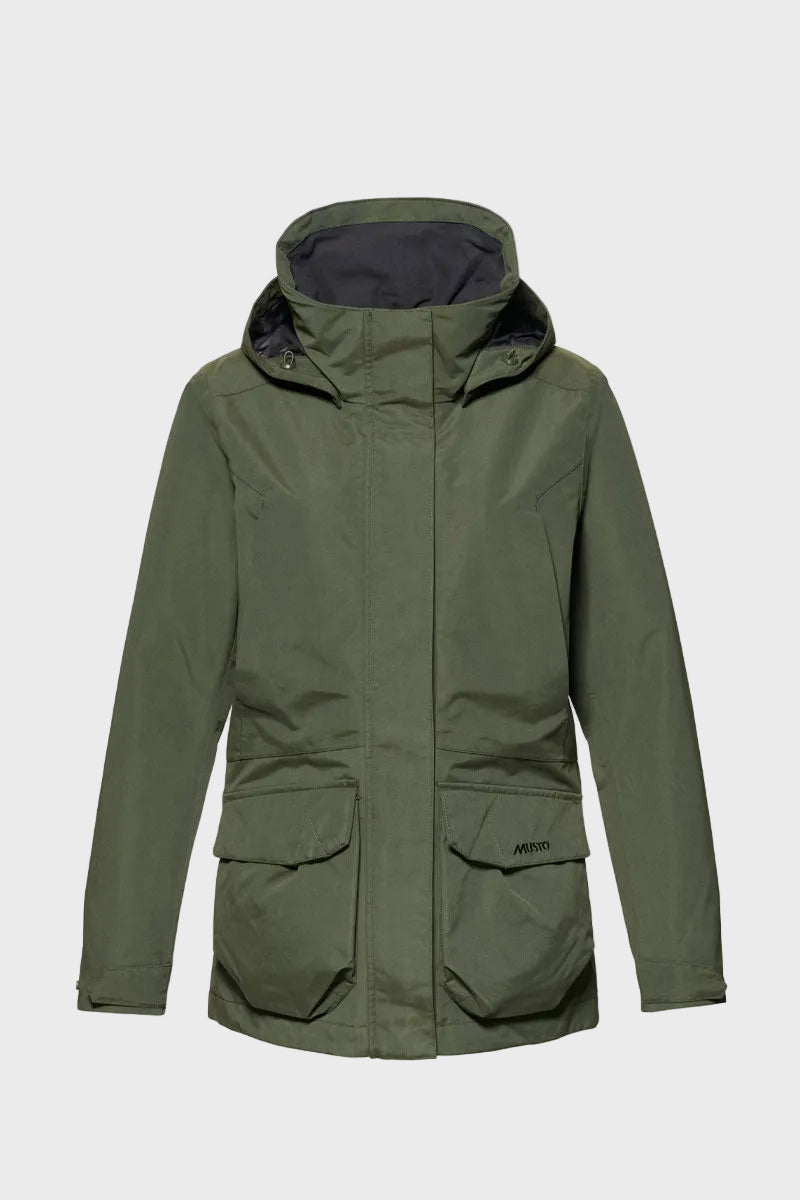 Musto Burnham Waterproof Jacket Deep Green 
