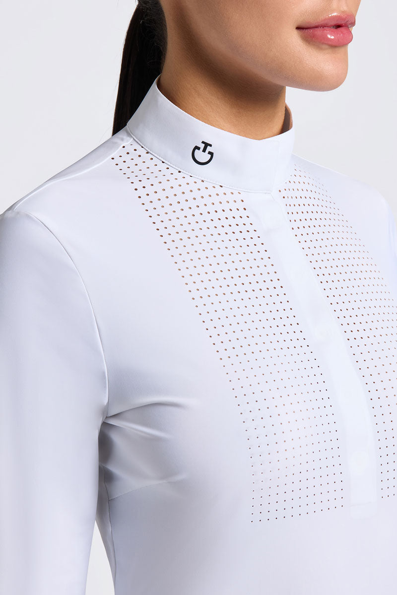 Cavalleria Toscana Heat Sealed Bib Show Shirt