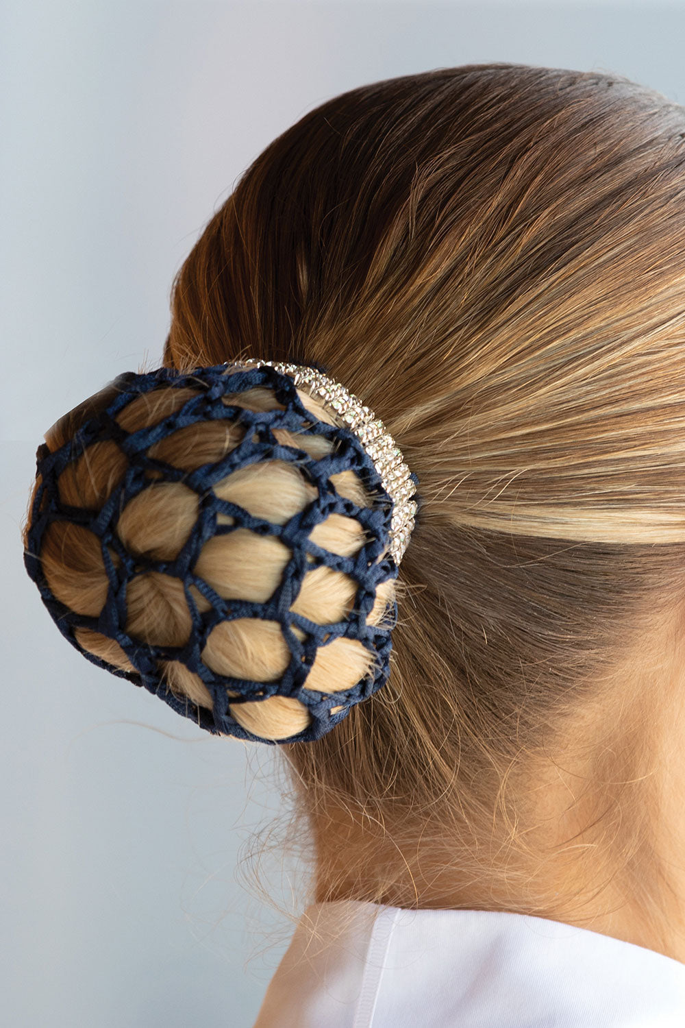 Equetech Crystal Bun Ring Scrunchie