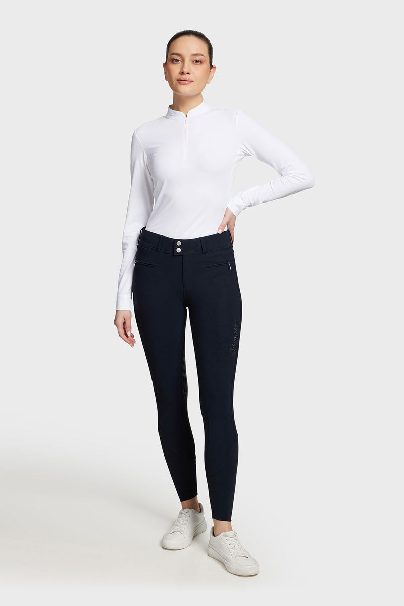 Samshield Clara Grip Full Seat Breeches Navy