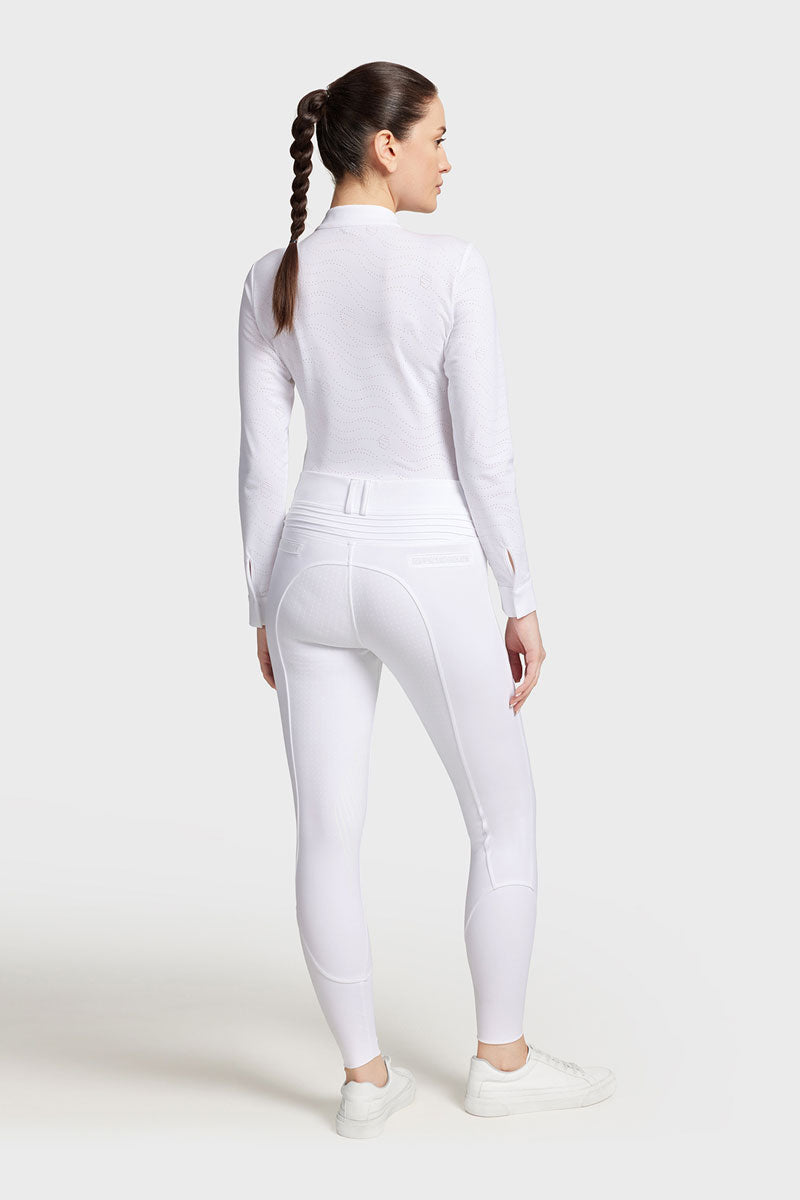 Samshield Clara Grip Full Seat Breeches White